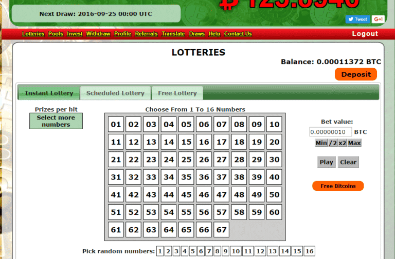 Bitcoin Lotteries และวิธีอื่น ๆ ในการรับ Bitcoins ฟรี